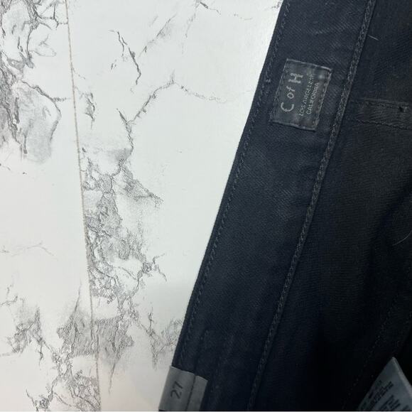 Citizens of Humanity Drew High Rise crop flare jeans in Soirée black size 27 - Picture 8 of 10